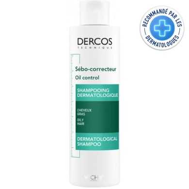 VICHY DERCOS SHAMPOING SEBO CORRECTEUR 200 ML Parapharmacie prix Maroc