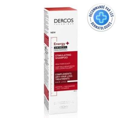 VICHY DERCOS TECHNIQUE ENERGY + SHAMPOING STIMULANT ANTI CHUTE 200 ML Parapharmacie prix Maroc
