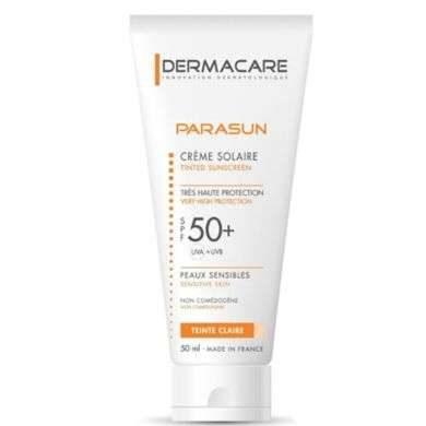 DERMACARE PARASUN CREME SOLAIRE SPF 50+ TEINTE CLAIRE 50 ML Parapharmacie prix Maroc