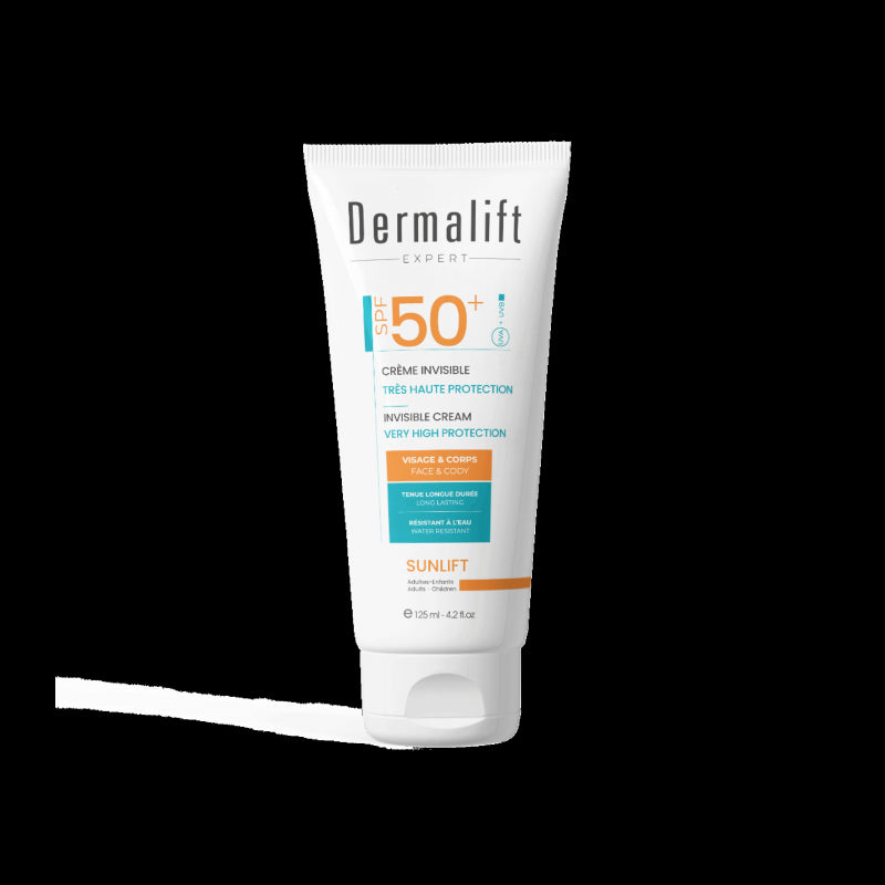 DERMALIFT SUNLIFT SPF50+ CREME INVISIBLE 125ML prix Maroc