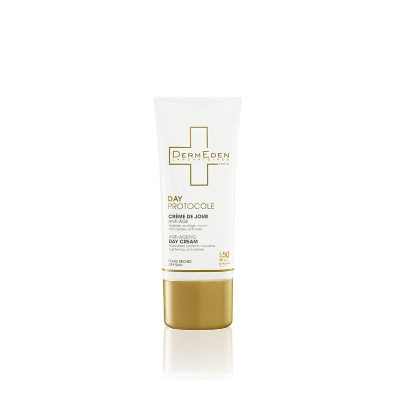 Dermeden Day Protocole Crème Jour anti-Âge Peaux Sèches 50 ml