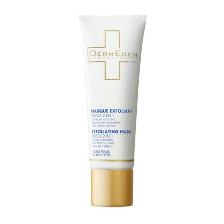 DERMEDEN Masque Exfoliant Detox 2en1 l 50 ML prix Maroc
