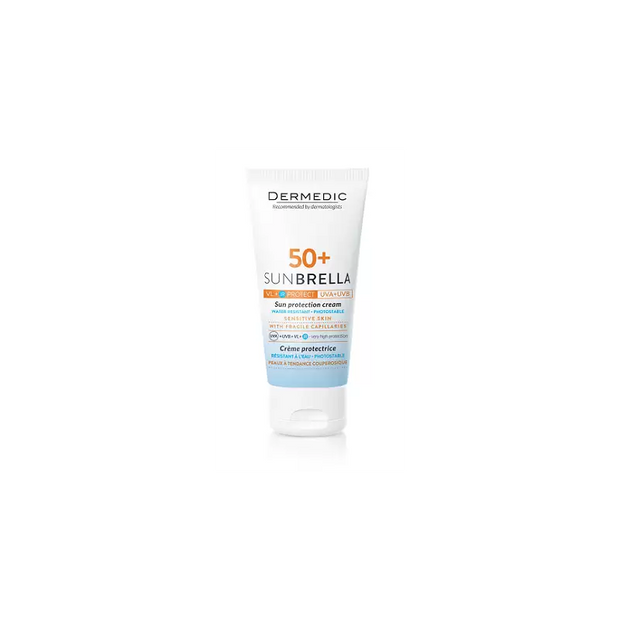 Dermedic Sunbrella Crème Solaire Peaux à Problèmes Vasculaires SPF