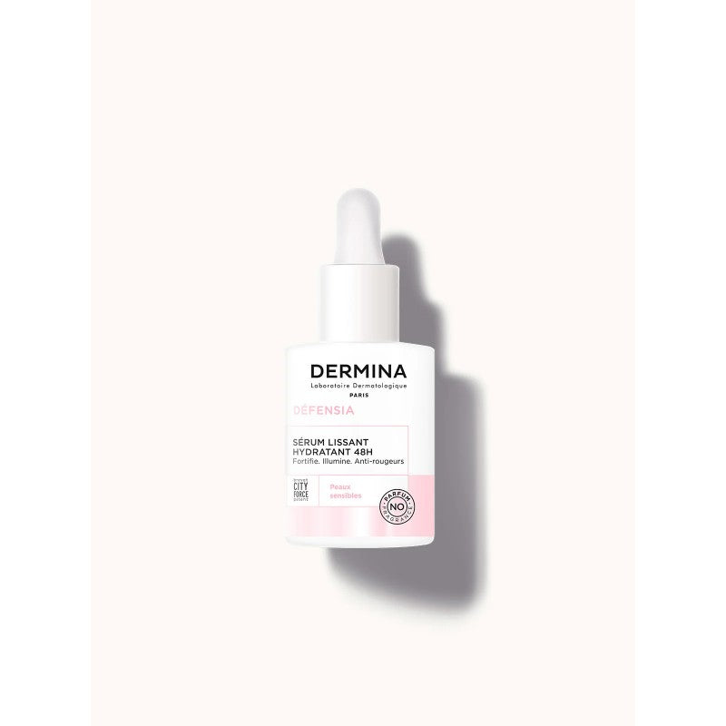 DERMINA DEFENSIA ACTIVATEUR D'ECLAT FORTIFIANT QUOTIDIEN SERUM LISSANT HYDRATANT 48H 30ML