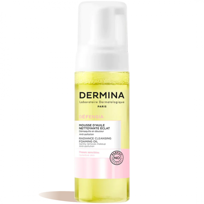 Dermina Defensia Mousse d'Huile Démaquillante Éclat 150ml