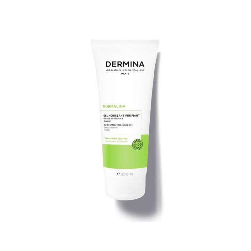 Dermina Normalina Gel Moussant Purifiant 200 ml