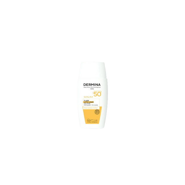 Dermina Sunlina Fluide Ultra Léger SPF 50 50ml