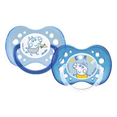 DODIE 2 SUCETTES ANATOMIQUES PEPPA PIG 18 MOIS + BLEU Parapharmacie prix Maroc