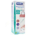 DODIE BIBERON SENSATION+ANTI COLIQUE TETINE PLATE 330 ML ROSE prix Maroc