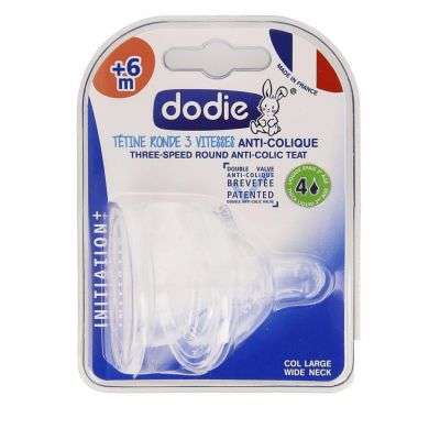 DODIE PACIFIER+ INITIATION WIDE NECK +6 MOIS 2 PIECES Parapharmacie prix Maroc