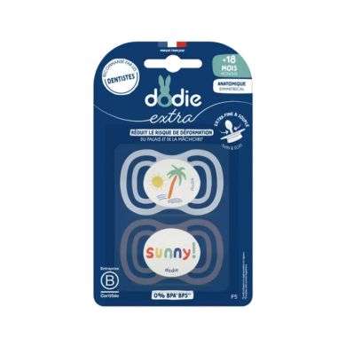 DODIE SUCETTE ANATOMIQUE EXTRA 18 MOIS PLUS F5 Parapharmacie prix Maroc