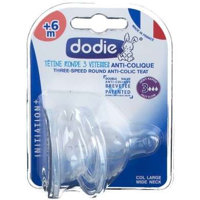 DODIE TETINE INI+ ANTI COLIQUE D3 +6M X2 Parapharmacie prix Maroc