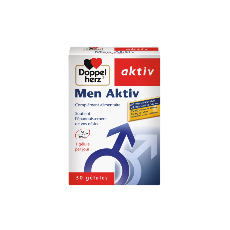 Doppel Herz Aktiv Men Aktiv 30 Gélules
