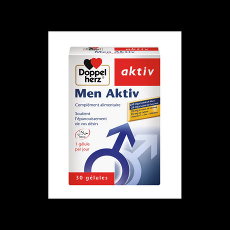 DOPPEL HERZ AKTIV Men Aktiv | 30 gélules prix Maroc