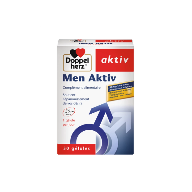 Doppel Herz Aktiv Men Aktiv 30 Gélules