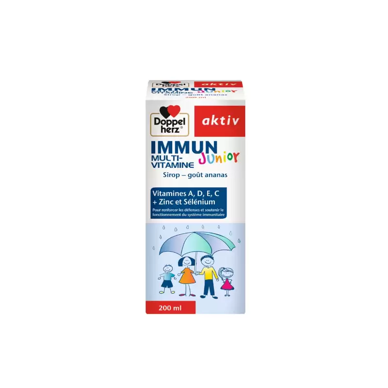 Doppel Herz Immun Multivitamines Junior Sp 200 ml