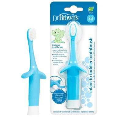 DR BROWNS BROSSE A DENTS BEBE 0-3 ANS OREILLE ELEPHANT prix Maroc