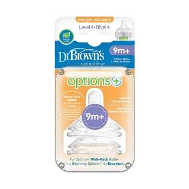 DR BROWNS OPTIONS+ TETINE COLE LARGE NIVEAU 4 PACK DE 2 9 MOIS + Parapharmacie prix Maroc