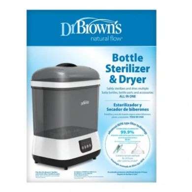 DR BROWNS STERILISATEUR ET SECHEUSE ELECTRIQUES AVEC FILTRE A AIR GRIS Parapharmacie prix Maroc