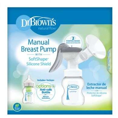 DR BROWNS TIRE LAIT MANUEL AVEC TETERELLE EN SILICONE SOFTSHAPE Parapharmacie prix Maroc