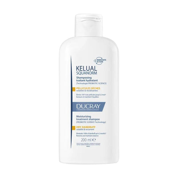 Ducray Kelual Squanorm Shampooing Traitant Hydratant 200ml