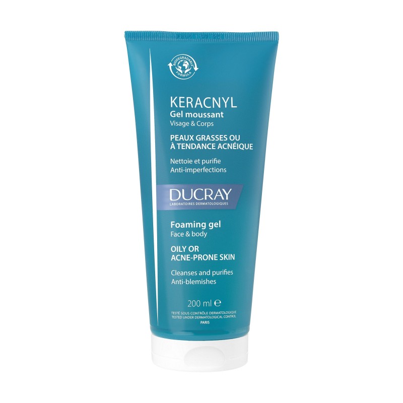 DUCRAY KERACNYL gel moussant | 200 ml prix Maroc
