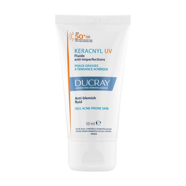DUCRAY KERACNYL UV fluide anti-imperfections SPF50+ | 50 ml prix Maroc