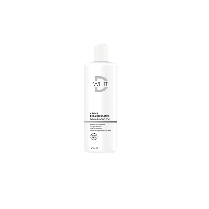 Dwhite Crème Éclaircissante Visage & Corps 400 ml