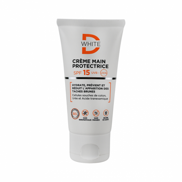 Dwhite Crème Mains Protectrice SPF15 50 ml