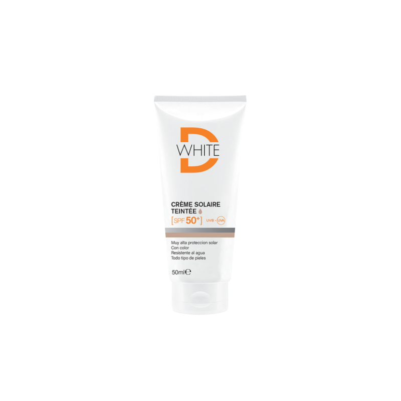 Dwhite Crème Solaire Teintée SPF 50+ 50 ml