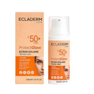 ECLADERM LUXE PROTECT GLOW ECRAN SOLAIRE SPF50 + TEINTE CLAIR 50ML prix Maroc