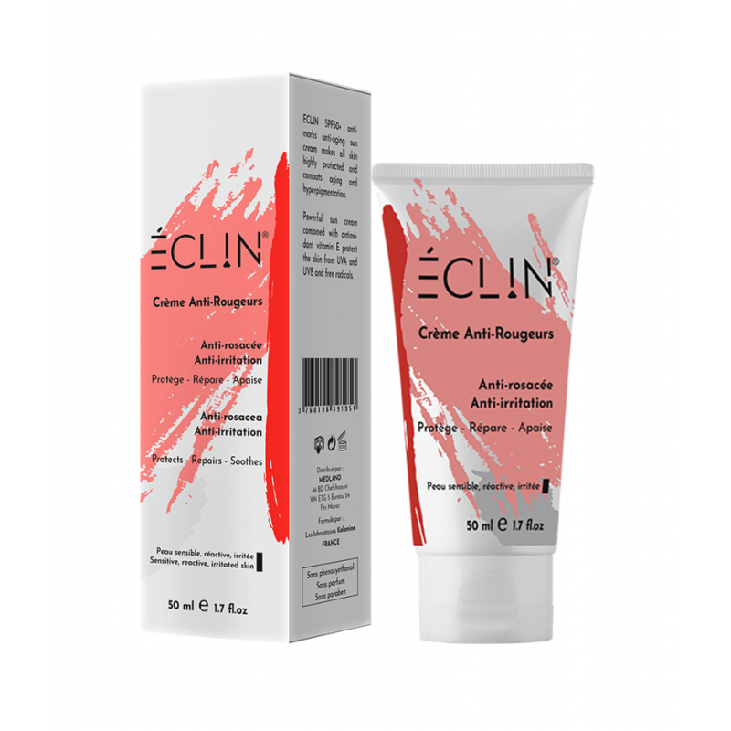 ECLIN crème anti-rougeurs | 50 ml prix Maroc