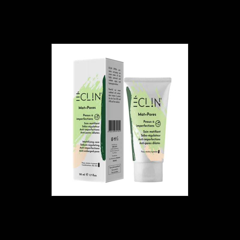 ECLIN crème Mat+ pores crème anti-imperfections | 50 ml