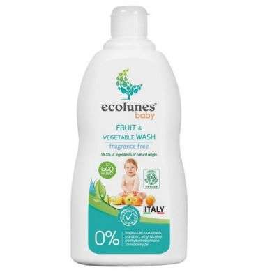 ECOLUNES LIQUIDE LAVAGE FRUITS ET LEGUMES BEBE 500 ML prix Maroc