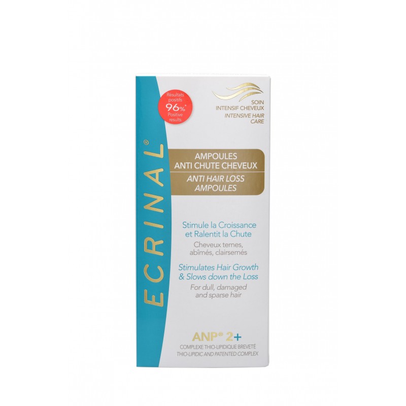 Ecrinal anti-Chute Cheveux à l’ANP2+ 8X 5 ml Ampoules