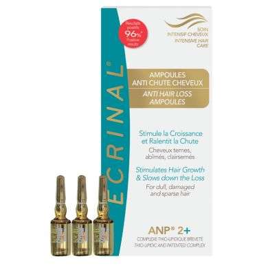 ECRINAL AMPOULES ANTI CHUTES CHEVEUX 8*5 ML prix Maroc