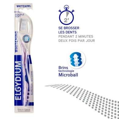 ELGYDIUM BROSSE A DENTS BLANCHEUR SOUPLE prix Maroc