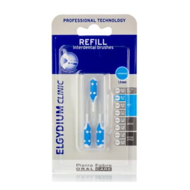 ELGYDIUM CLINIC RECHARGE REFILL BLEU BROSSETTES INTERDENTAIRES prix Maroc