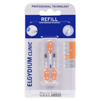 ELGYDIUM CLINIC RECHARGE REFILL ORANGE BROSSETTES INTERDENTAIRES prix Maroc
