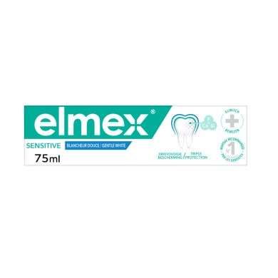 ELMEX DENTIFRICE SENSITIVE BLANCHEUR DOUCE 75 ML prix Maroc