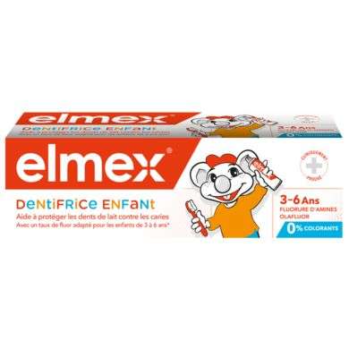 ELMEX DENTIFRICE ENFANT 3-6 ANS prix Maroc