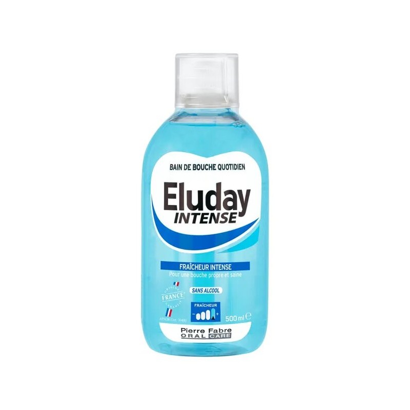 Eluday Bain de Bouche Fraicheur Intense |500 ml prix Maroc