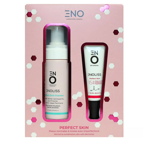 ENOLISS Coffret Perfect skin 15 AHA 30ML + Mousse nettoyante 150ML prix Maroc