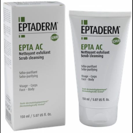 EPTADERM EPTA AC nettoyant exfoliant 150 ml prix Maroc