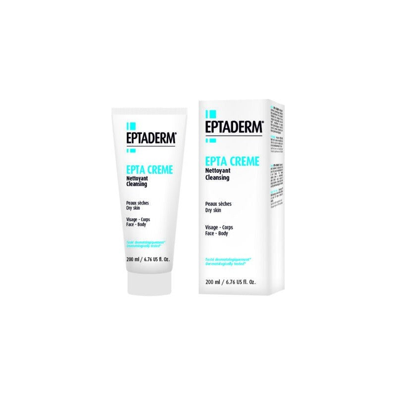 Eptaderm Epta Crème Nettoyante Peau Sèche 200 ml