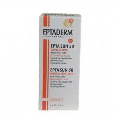 EPTADERM EPTA SUN SPF 50 ECRAN MINERAL Parapharmacie prix Maroc