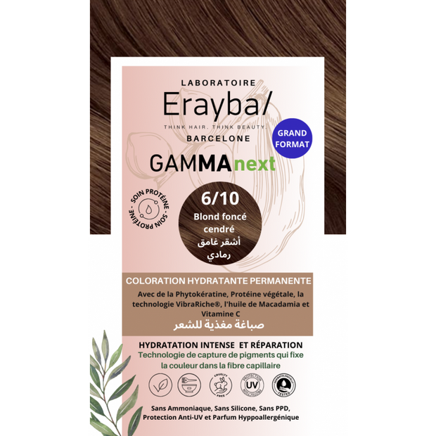 Erayba Coloration Hydratante Permanente Blond Fonce Naturel N°6