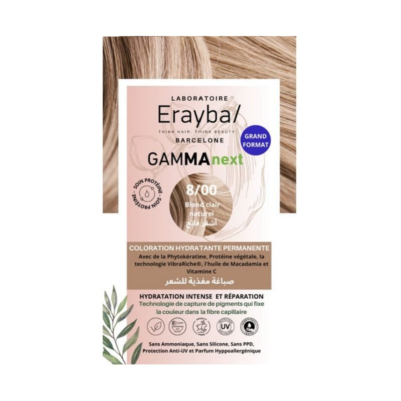 ERAYBA GAMMA NEXT BLOND CLAIR 8/00 100ML