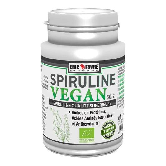 ERIC FAVRE spiruline Vegan Bio | 100 comprimés - prix Maroc
