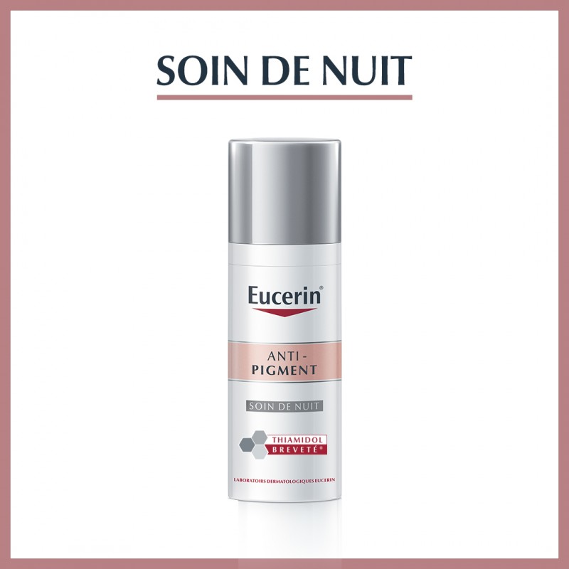 Eucerin anti-Pigment Soin Nuit 50 ml — crème nuit anti-taches au Thiamidol® | lamaisonpara.ma
